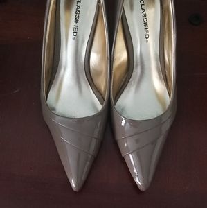 Neutral colored heels